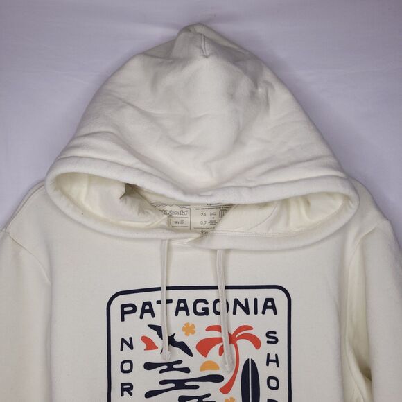 Patagonia Hoodie Mens Small Haleiwa North Shore Uprisal Recycled - Picture 3 of 12
